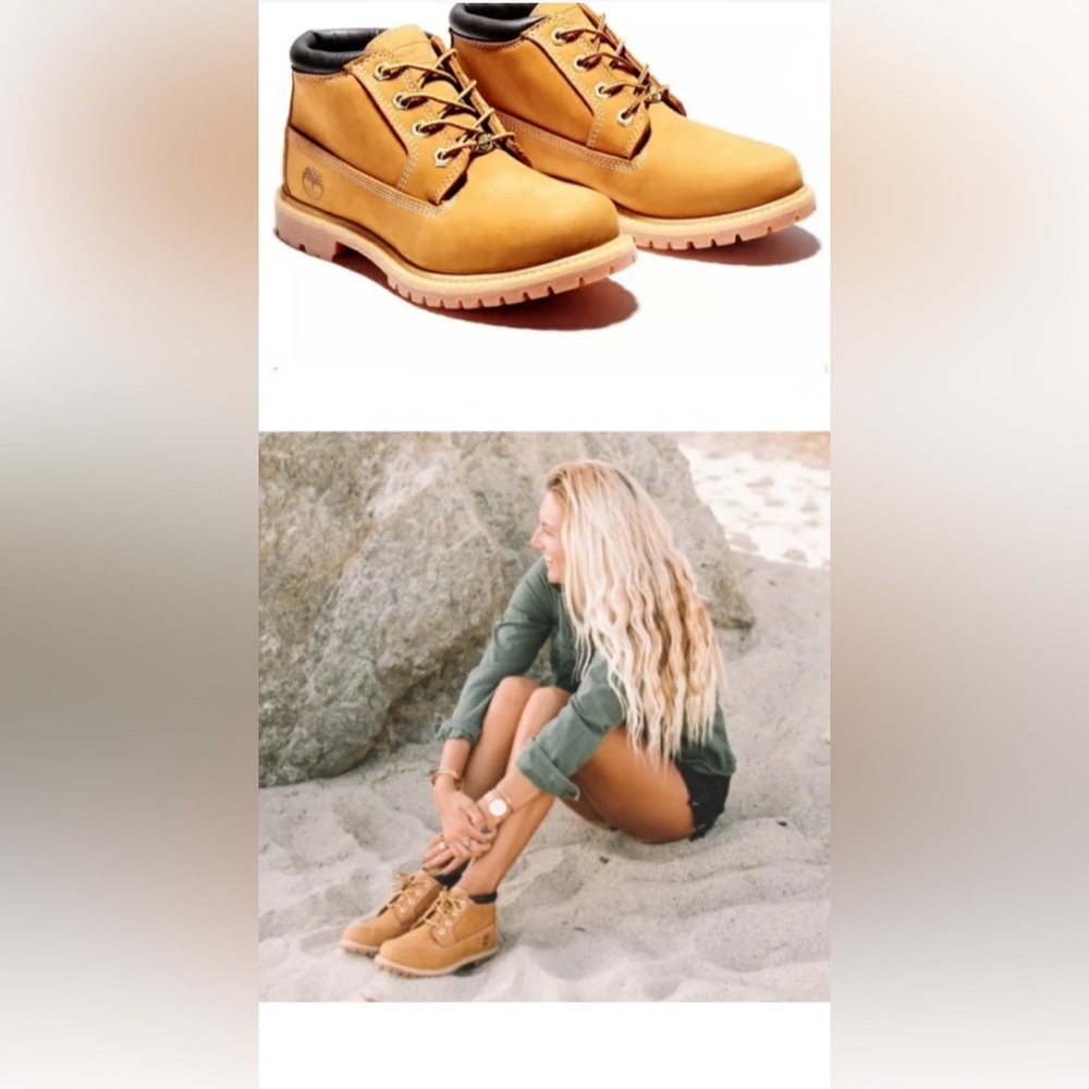 Timberland Nellie Women's Brown Chukka wheat Boots 8